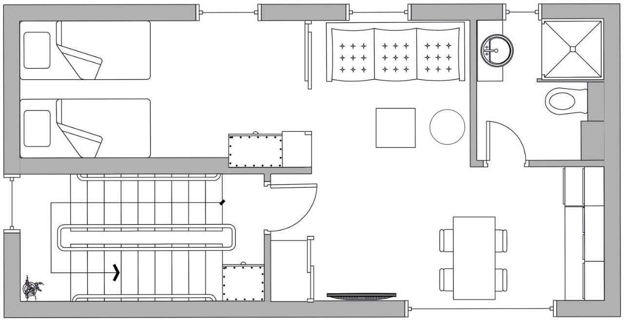 Apartman Luka Kastela Ngoại thất bức ảnh